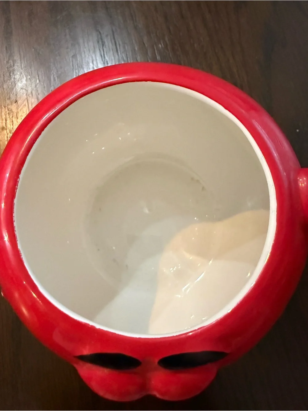Vintage M & M Mars Red Galerie Ceramic Coffee Mug M&M Candy Handle